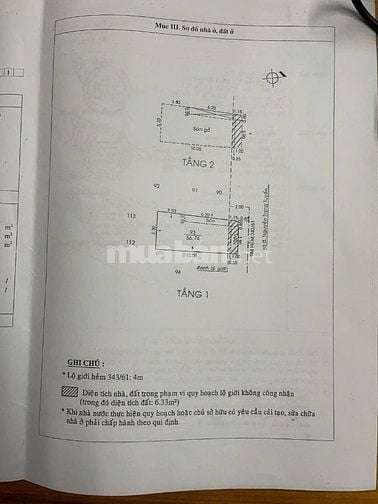 Bán nhà Phường 01, Quận Tân Bình