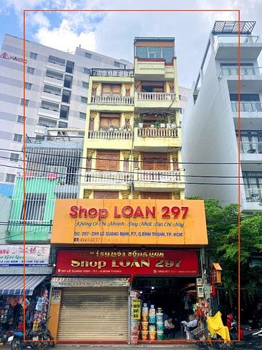 🌷 🌷 🌷 BÁN NHÀ MẶT TIỀN : 297 - 299 LÊ QUANG ĐỊNH - P. 7 - Q. BÌNH T
