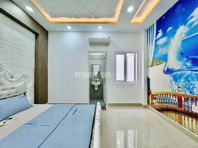Nhà 78m² Cộng Hòa xây 1 trệt 3 lầu. Gần Sân bay giá 3 tỷ 550,hẻm 5m
