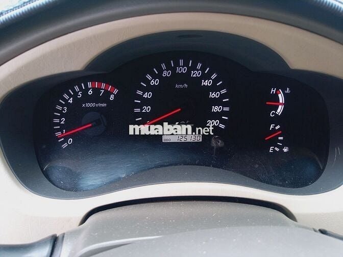 Toyota Innova 2012 - màu nâu vàng ,125130 km