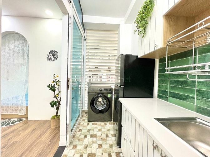 Căn hộ 1 Phòng ngủ, Pk đủ nội thất Đối diện Sân bay Tân Sơn Nhất
