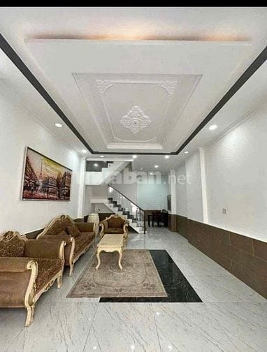 Nhà Nguyên Căn 4 lầu KDC Hoang Quốc Việt Q7 4 PN, 5 WC sạch sẽ ở ngay
