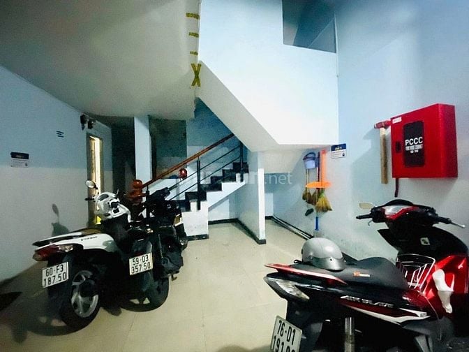 NHÀ 4 TẦNG 260M2 (11.3X24.5)25 PN CHDV DÒNG TIỀN 60tr/th HXE HƠI TRÁNH