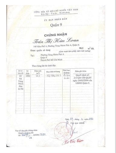 Bán Nhà Mặt tiền Đường Làng Tăng Phú - Q9
