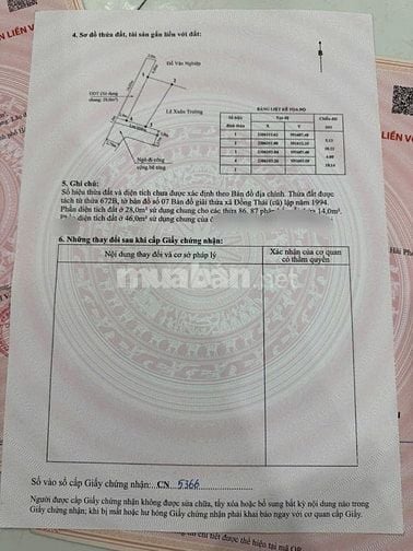 Bán lô đất 42m2 tại Kiến Phong, Đồng Thái, giá 950tr