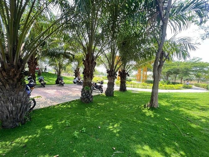 BÁN GẤP LÔ ĐẤT MẶT TIỀN ĐƯỜNG NHỰA 12M-SÁT TTHC BÀU BÀNG,GIÁ CHỈ 850TR