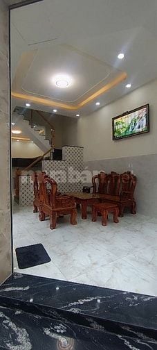 🏡🌹6 tỷ 4 TL chủ gửi Bán nhà khu lê văn quới - căn góc ô tô tận cửa -