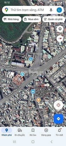 BÁN NHÀ MẶT TIỀN 1.550m NỞ HẬU FULL THỔ CƯ,QUANG TRUNG,GÒ VẤP GIÁ 220 