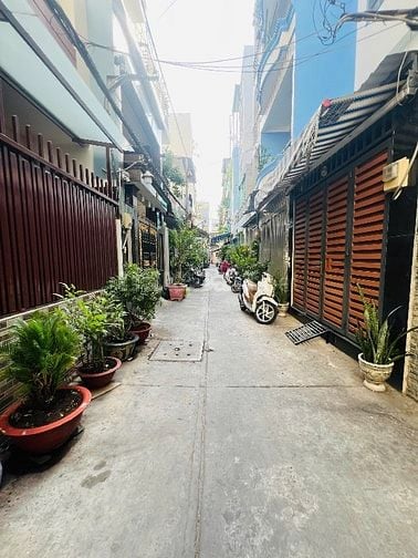 2 Mặt Hẻm Lê Hồng Phong - Phan Văn Trị 4Tầng khu dân trí,Vào ở Ngay 