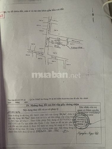 (Chủ Bán) nhà góc 2 mặt tiền hẻm 1283 Huỳnh Tấn Phát, Phú Thuận, Q7