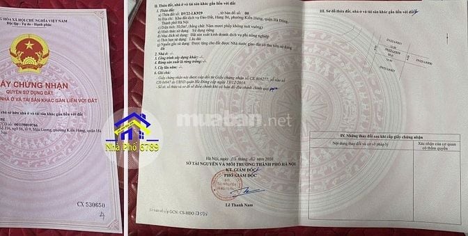 Bán nhanh nhà phân lô DV Hàng Bè, Mậu Lương Full Nội Thất