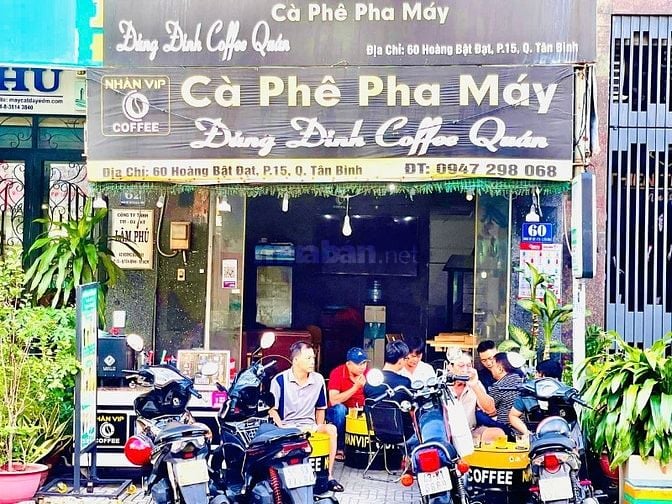 Sang quán Coffe tại phường 15, quận Tân Bình