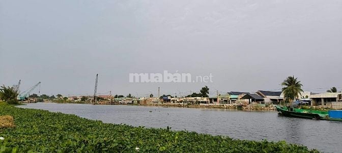 Đất mặt tiền ven sông làng mai vàng Bình Lợi kề bên trạm búyt BL-C.Lớn