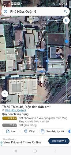 Bán đất đường Võ Chí Công Phú Hữu Quận 9 giá 29 tỷ