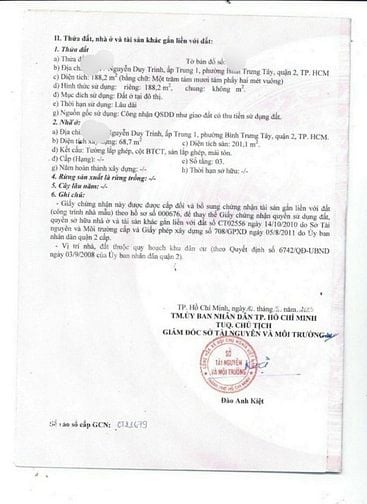 Bán Villa Nhật phường Bình Trưng Tây Quận 2 giá 38 tỷ