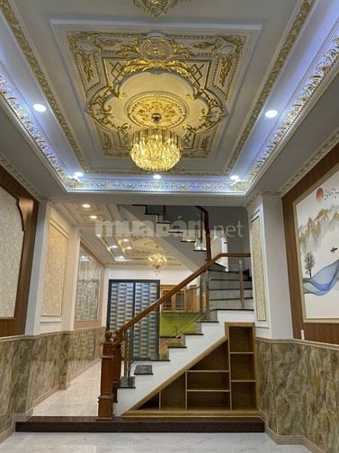 Bán nhà Thạnh Xuân 24, Khu Vip Gần Gò Vấp , Gía Cực Tốt.