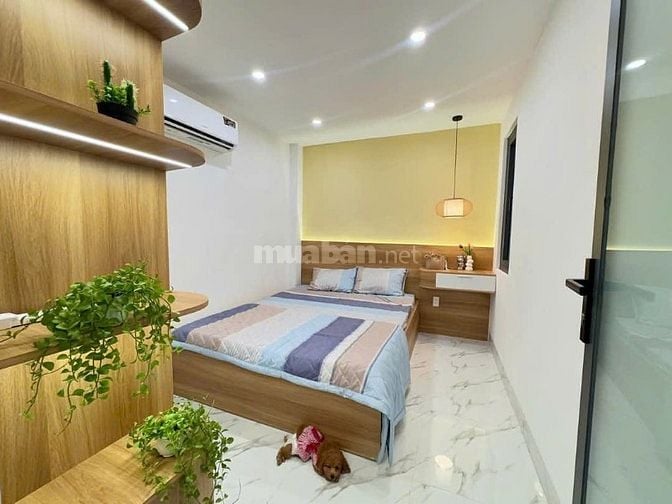 Nhà mê lửng đúc full nội thất Điện Biên Phủ, Thanh Khê, Đà Nẵng
