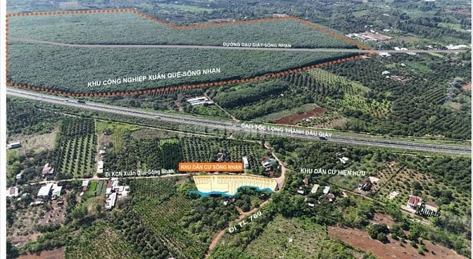 Bán Gấp Lô Đất Full Thổ Cư Cách CT Dầu Giây Phan Thiết 200m. Giá 560TR