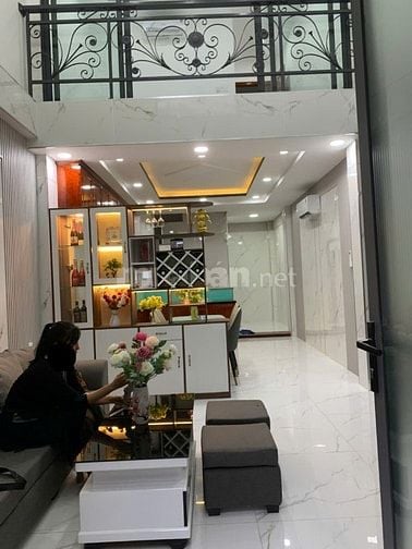 NƠ TRANG LONG - 42M2(3,8x11) - 5 TẦNG - XE HƠI NGỦ NHÀ - BÌNH THẠNH