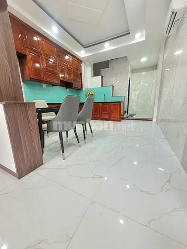 NƠ TRANG LONG - 42M2(3,8x11) - 5 TẦNG - XE HƠI NGỦ NHÀ - BÌNH THẠNH