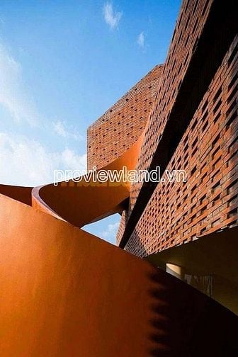 Bán biệt thự Trần Não Quận 2, 2 mặt tiền, ven sông, 407m2 đất, 3 tầng
