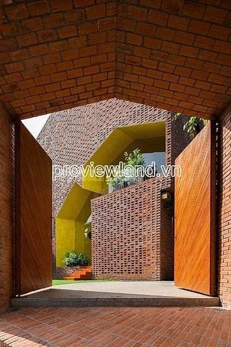 Bán biệt thự Trần Não Quận 2, 2 mặt tiền, ven sông, 407m2 đất, 3 tầng
