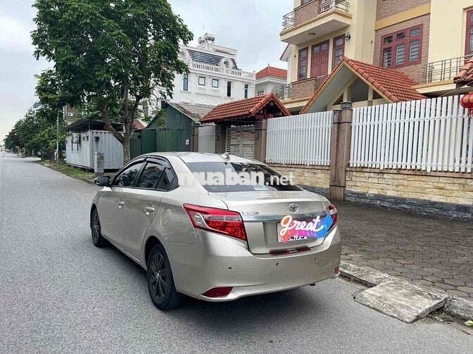 Toyota Vios 2014 1.5E CVT - 3666 km
