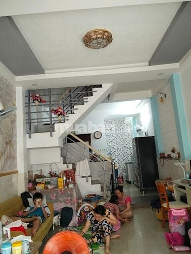 Nhà 4 x 10 đúc 1 trệt 1 lầu thống nhất phường 16 gò vấp 