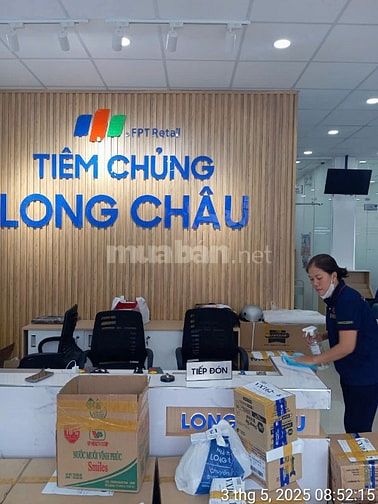 TUYỂN TẠP VỤ TẠI TIÊM CHỦNG LONG CHÂU