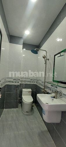 4x16, nhà đúc 5 tấm, mặt tiền đường 25, Lê Văn Quới vào