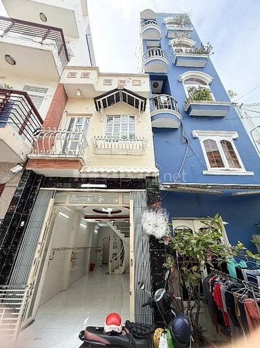 DƯƠNG BÁ TRẠC Q8 3 BƯỚC QUA Q5,Q1 - HẺM 4.5M 2 MẶT HẺM THÔNG. NHỈNH 4Đ
