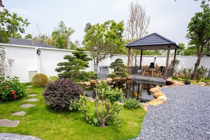Tiểu cảnh sân vườn – Giải pháp tăng sinh khí cho không gian sống