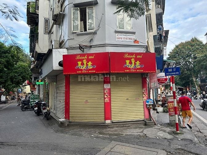 Bán nhà 2 mặt tiền phố Tạ Quang Bửu, Hai Bà Trưng, DT 40m2, 4 tầng tum