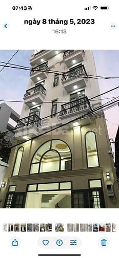 Nhà bán 7 phòng ngủ, thang máy điện 3 pha tiện nghi đầy đủ