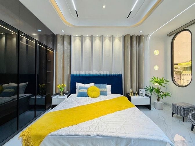 CHÍNH CHỦ BÁN NHÀ ĐẸP MỚI XÂY ĐÚC 3LẦU FULL NỘI THẤT CAO CẤP 