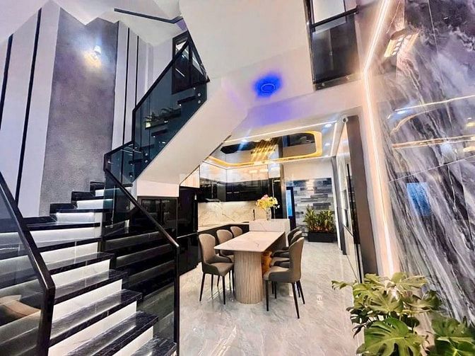 bán căn nhà mới xây dựng, thiết kế hiện đại ,DT 56M2/5TY2,LK4-5,BT 