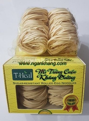 Mì trứng cuộn kháng đường T-Heal: Phù hợp với mọi đối tượng