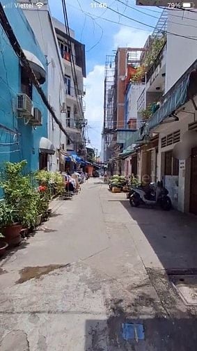 Hẻm xe hơi CMT8 Ngang 10m 2 Tầng ngay chung cư Hà Đô,khu kinh doanh 