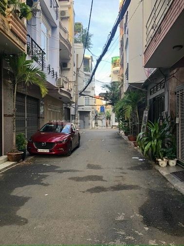 Bán đất 4,1m x 17m  Lê Văn Duyệt - ngay cầu Bông- tặng GPXD 5 Tầng