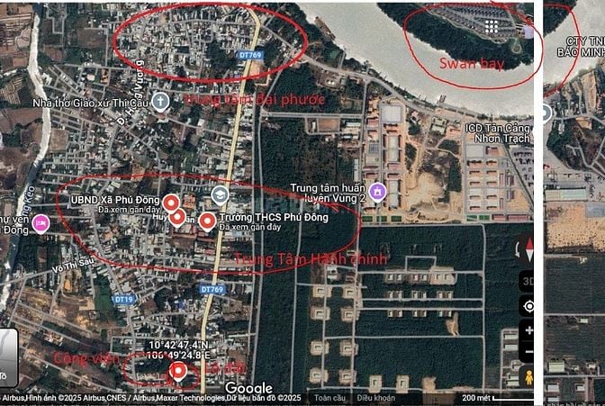 Đất thổ cư trung tâm Phú Đông, 86m2, sát công viên, hẻm xe hơi