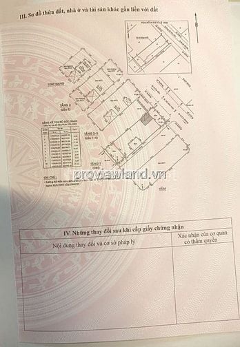 Bán tòa nhà VPQ1,  MT Hồ Hảo Hớn, 1 hầm + 6 tầng, DT đất 198.6m2