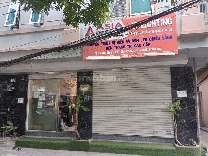 Cho thuê tầng 1 tại 137 Hà Kế Tấn: DT 25m2, mặt tiền 7m, vỉa hè rộng