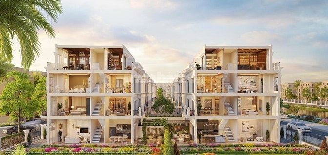 Biệt thự song lập Vinhomes DTXD 490m2 mặt tiền 12m mà giá chỉ 39 tỷ