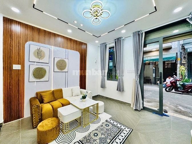 Nhà 3 lầu tuyệt đẹp CAO CẤP hẻm xe hơi 6m Đinh Tiên Hoàng, P1, Q.Bình 
