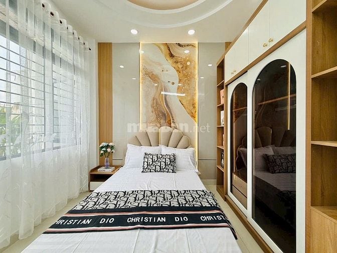 Nhà 4 lầu tuyệt đẹp CAO CẤP hẻm xe hơi Quang Trung, P11, Q.Gò Vấp