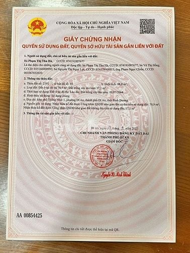 cần bán lô đất kinh doanh tại Thành phố Dĩ An.