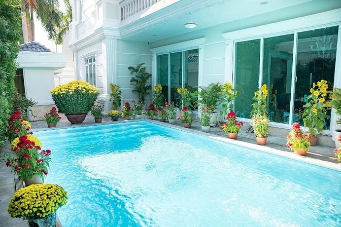 Bán biệt thự Thảo Điền Khu compound, 3 tầng, 5PN, DT 412m2 đất