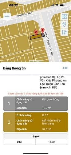 Bán nhà 2 mặt tiền đường Nguyễn Quý Yêm, Phường An Lạc, Quận Bình Tân