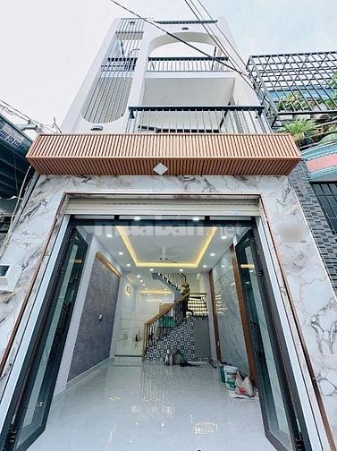 Bán nhà đẹp Phan Văn Hân, 43m², 1T1L, 2PN, 2WC, hẻm 4m, sổ riêng