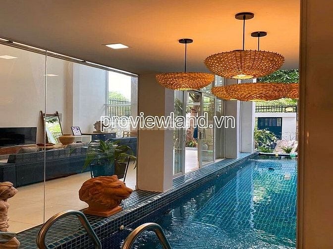 Bán biệt thự Thảo Điền có diện tích 202.3m2 đất, bề ngang 8m